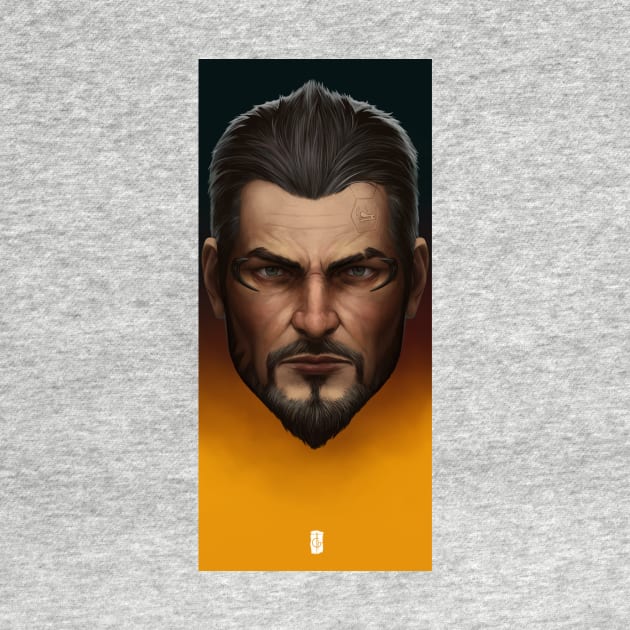 Adam jensen by THEGAMEWORLD